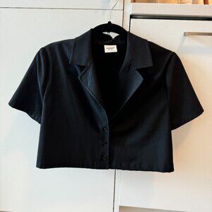 ARITZIA / SUNDAY BEST Cropped Button Down